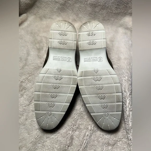 Stacy Adams TAYLEN Brown Suede Plain Toe Monk Strap Shoes size 10.5 - Picture 3 of 6